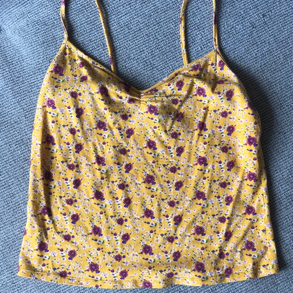 Floral crop top
